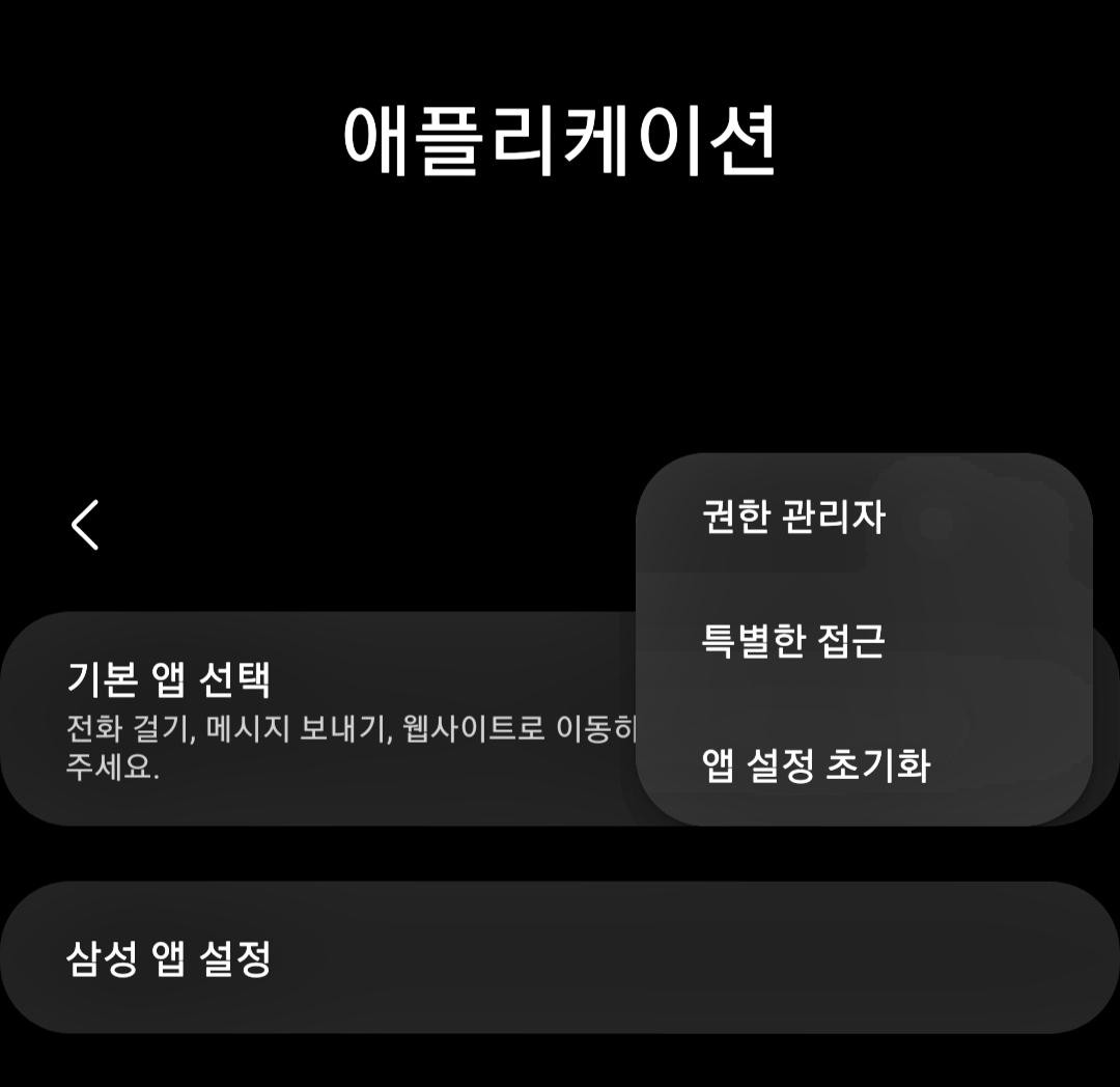 애플리케이션 특별한 접근