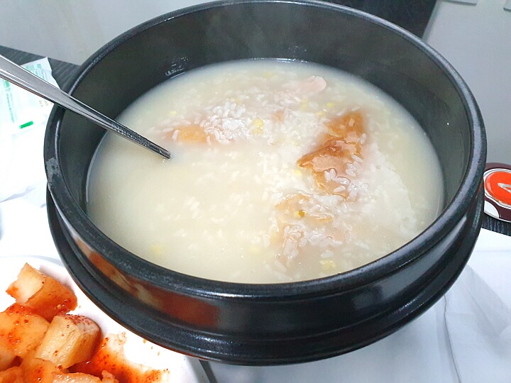 장수촌-닭누룽지백숙