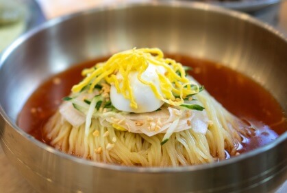오늘N 오늘은 국수 먹는 날 용인 신봉동 물비빔밀면 맛집 밀양동래밀면 