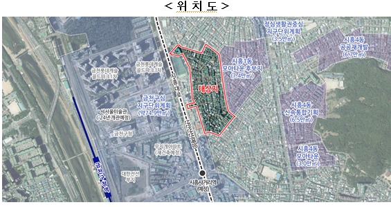 서울 시흥동 871일대 재개발 신속통합기획 확정...“혁신적 경관 대표주거단지 조성”