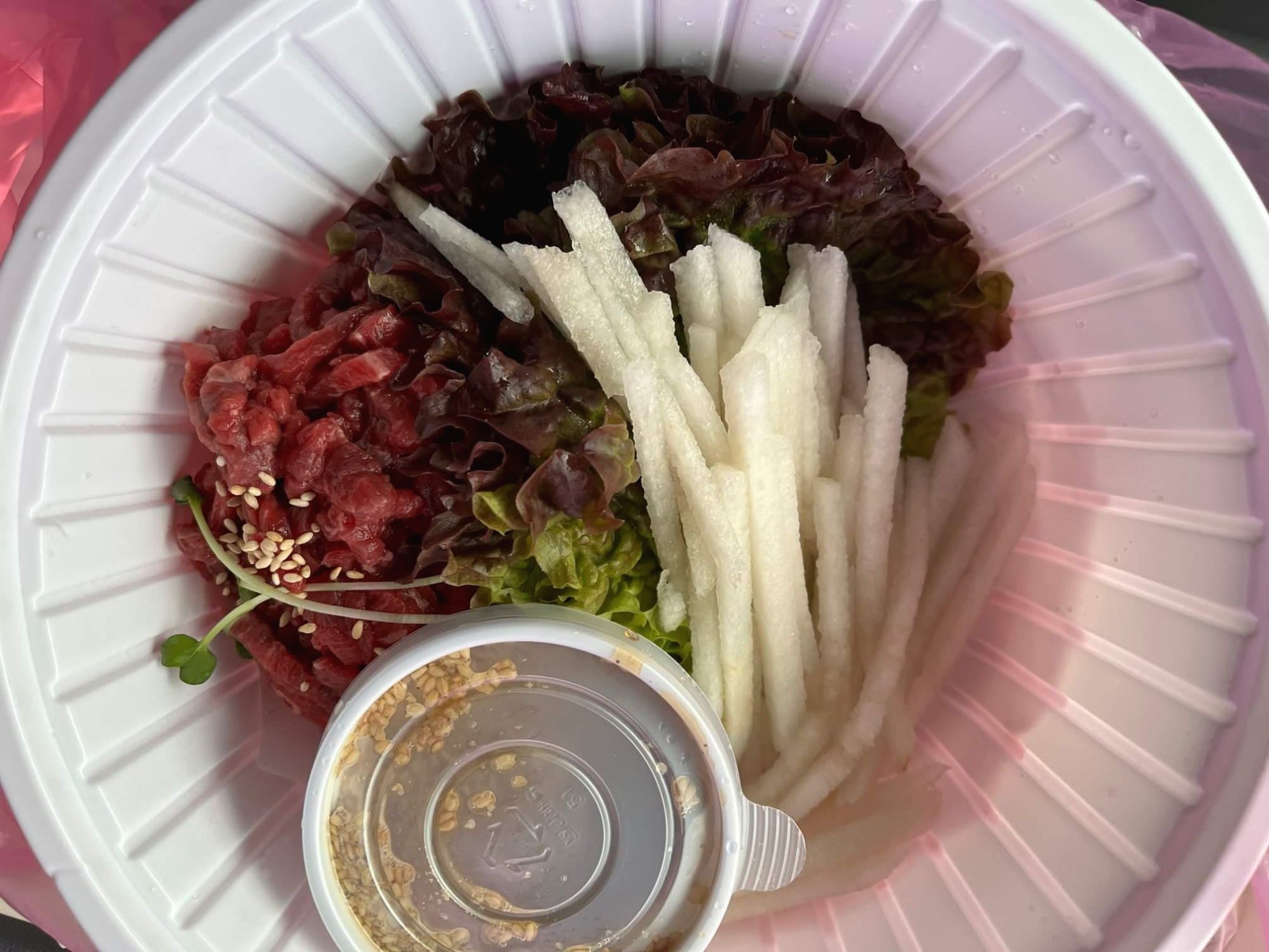 군위참좋은한우 육회포장기