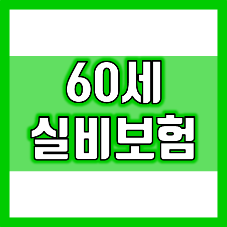  60세 실비보험, 어떤 기준으로 고르면 좋을까요?
