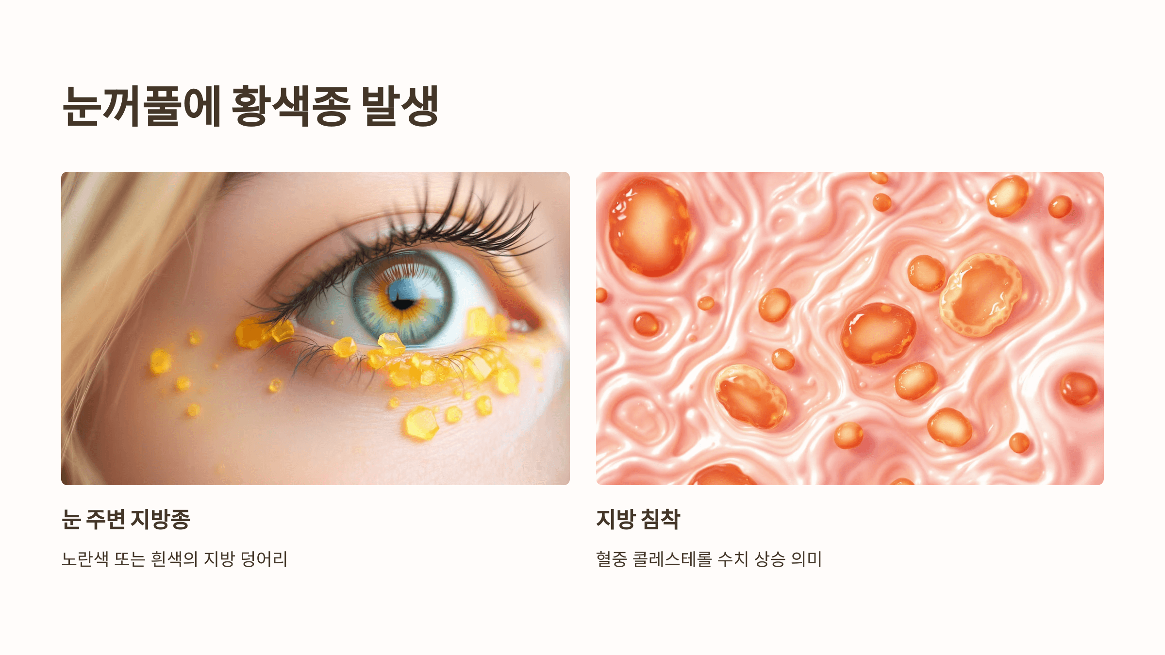 고지혈증 사진입니다.