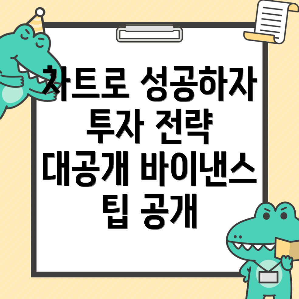바이낸스 차트 활용