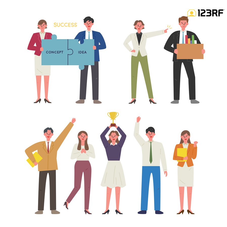  근로자의 날 : 직장인, 직업 일러스트 & 손그림 모음