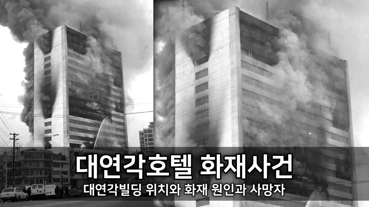 대연각호텔 화재사건 - 대연각빌딩 위치와 화재 원인과 사망자