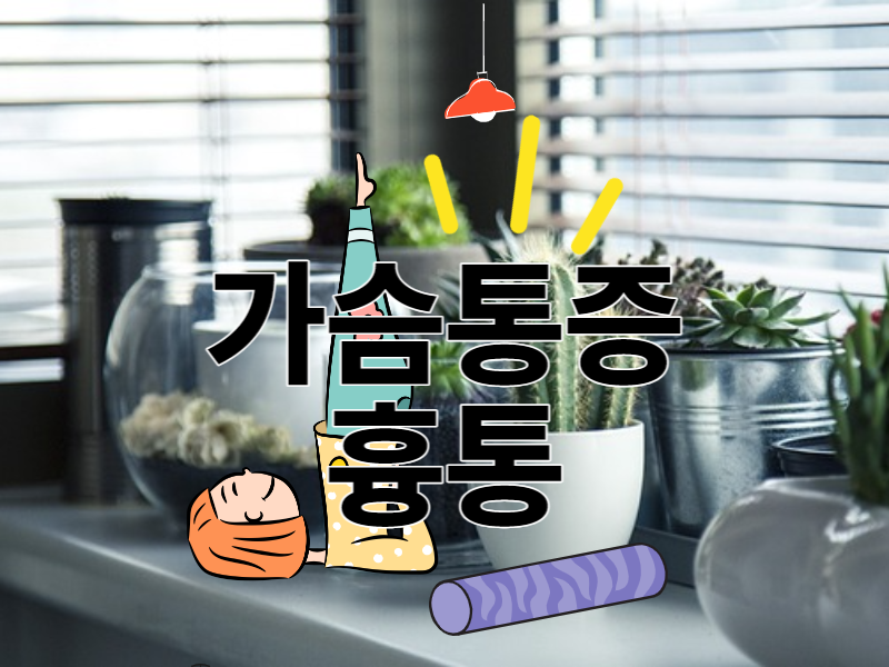  가슴 아플 때 생각 할 수 있는 질환