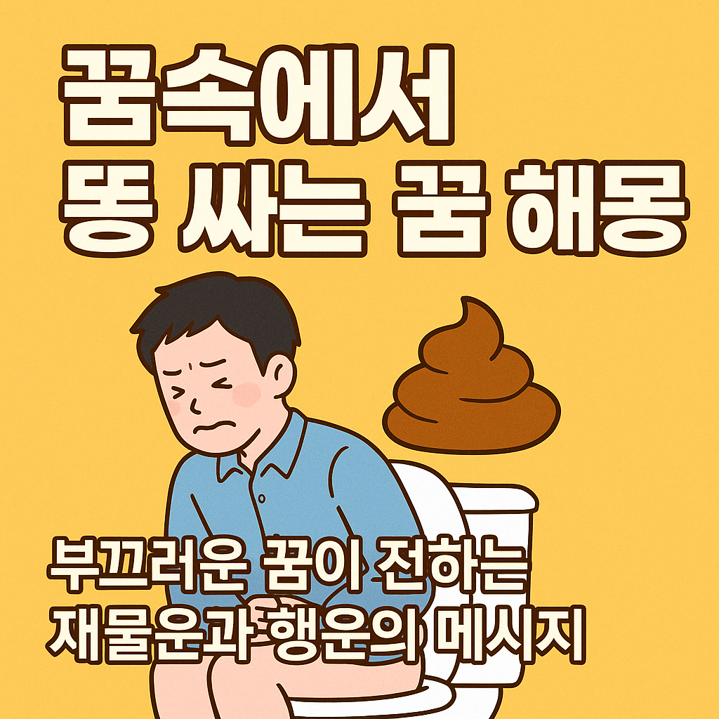 꿈속에서 똥 싸는 꿈