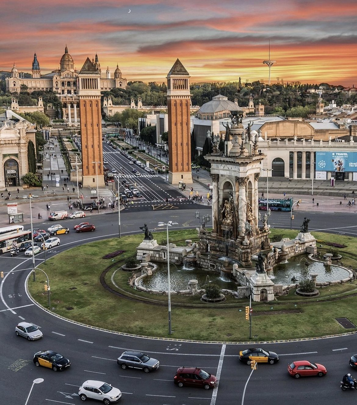 가우디의 도시 스페인 바르셀로나