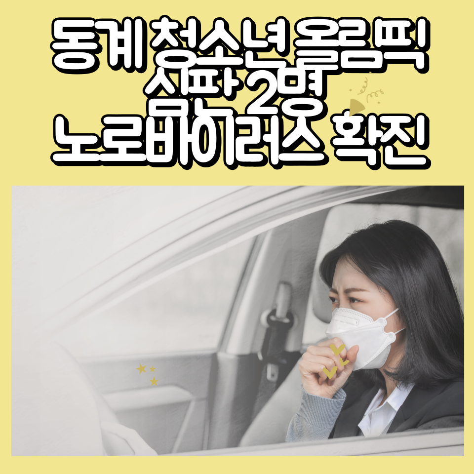  2024 강원 동계 청소년 올림픽에서 심판 2명 노로바이러스 확진 발표