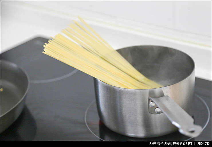 파스타 만들기! 스파게티 만드는 법 요리 유튜브 꿈나무 봉골레 18