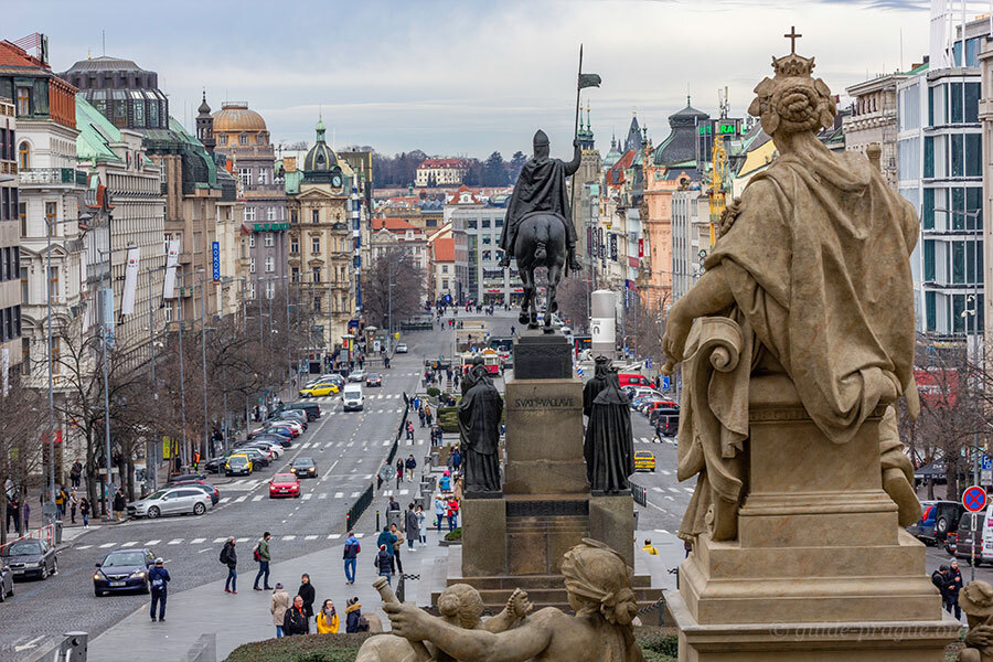 바츨라프 광장 Wenceslas Square