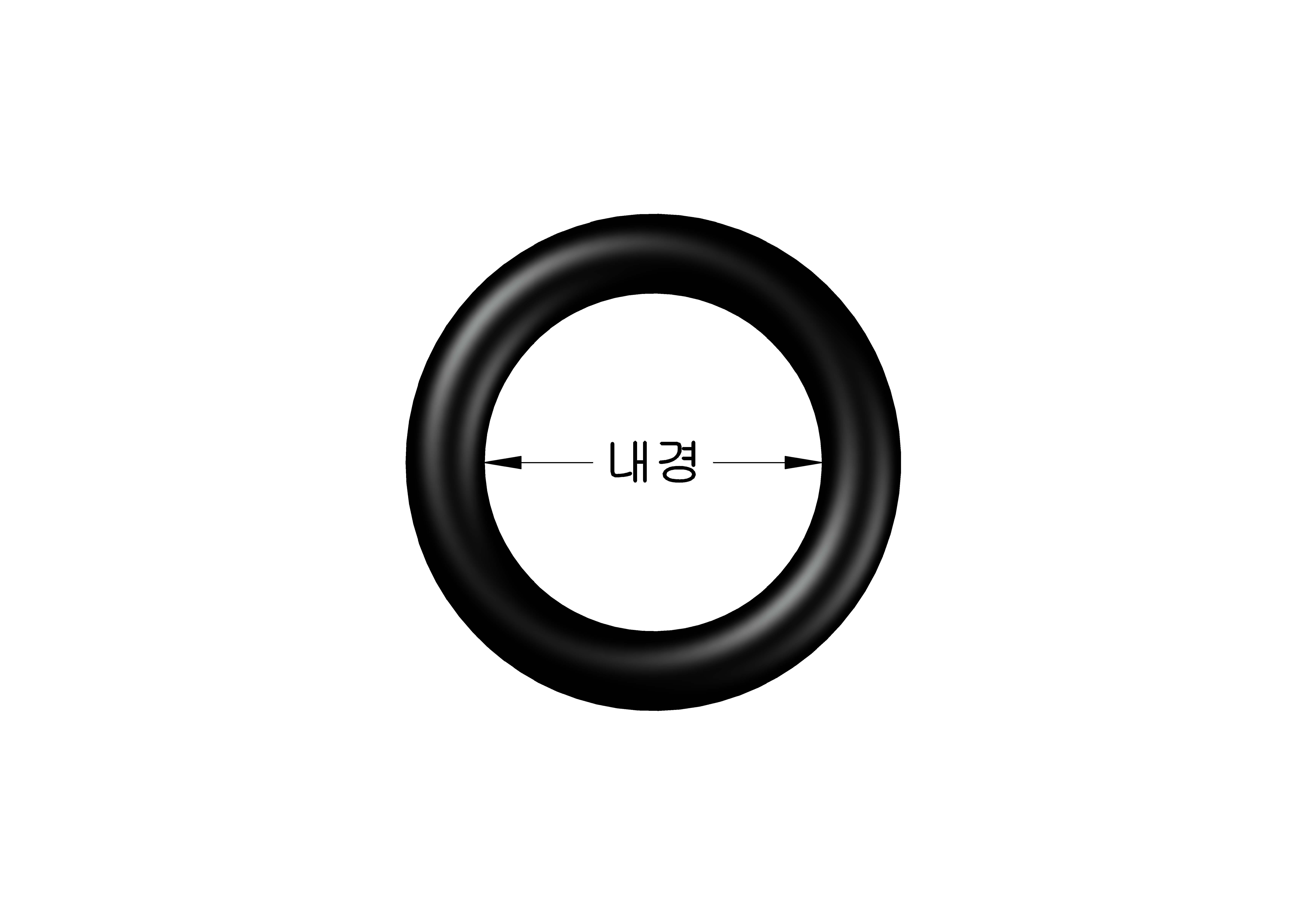 P285 N0552-90±5 Shore A, P285 N552-90, 1BP-285N, Series JIS-P, 니트릴 부타디엔 ...