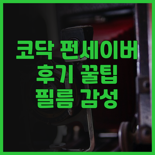 코닥 일회용 FUNSAVER 39 후