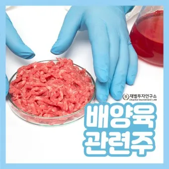 배양육 대장주 관련주 TOP5 총정리_7