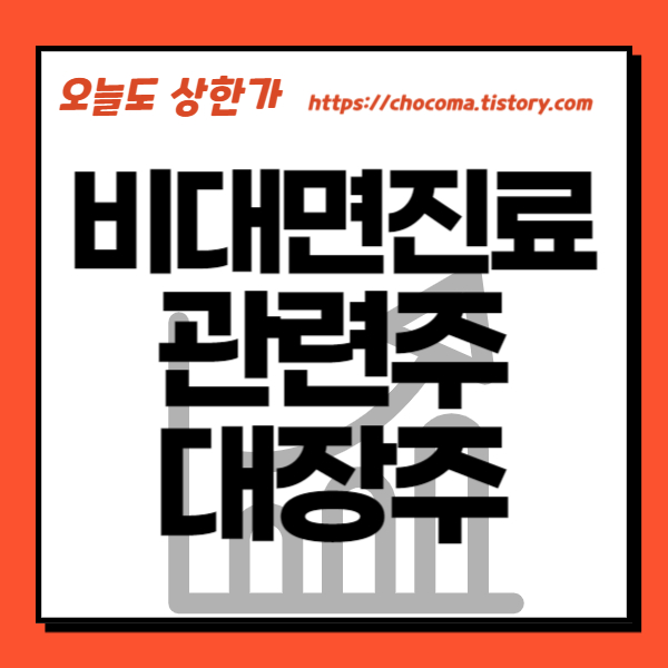 비대면 진료 관련주-비대면 진료 대장주