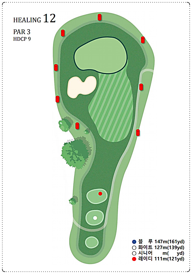 울진마린CC 힐링 코스 12번 홀