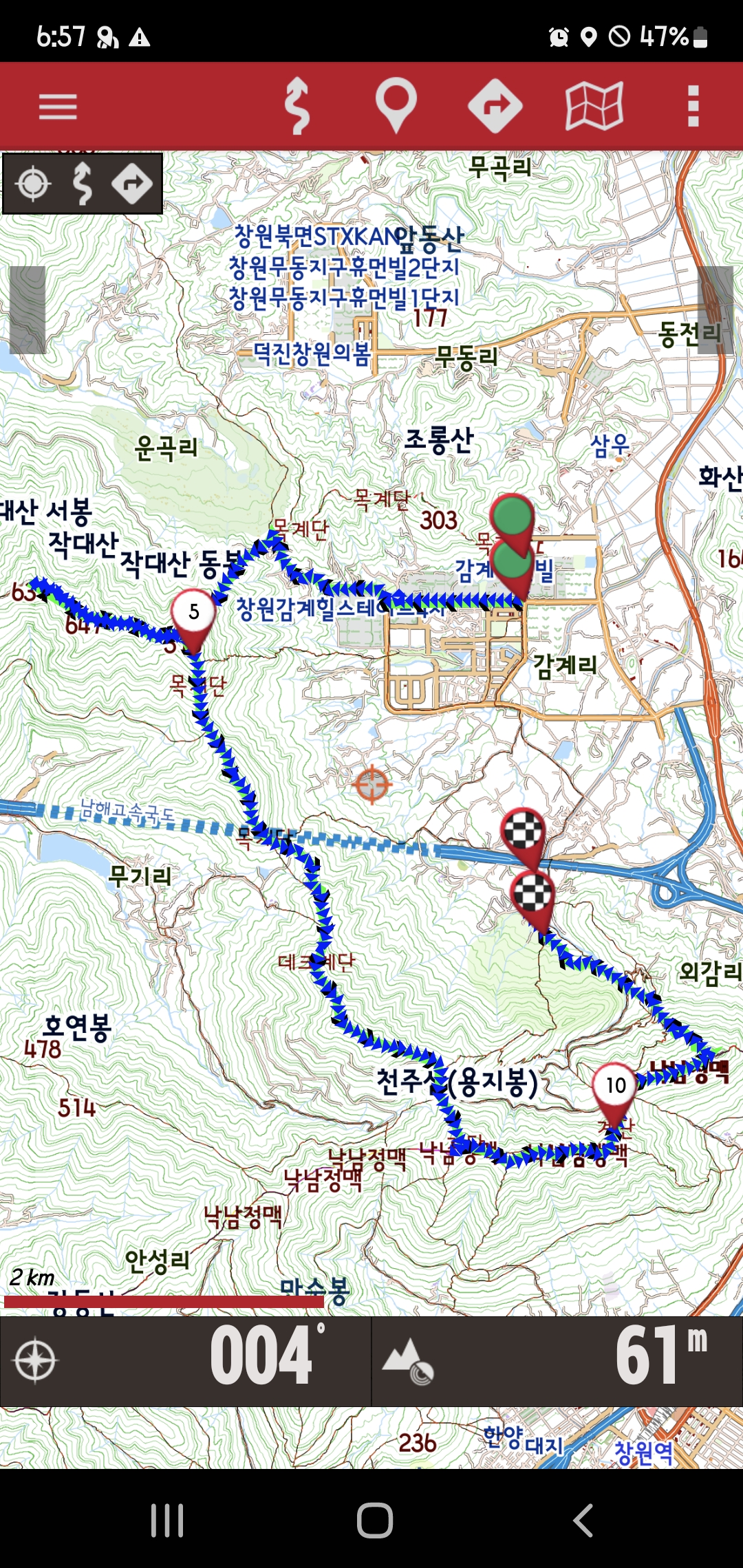 천주봉캠핑장 이미지