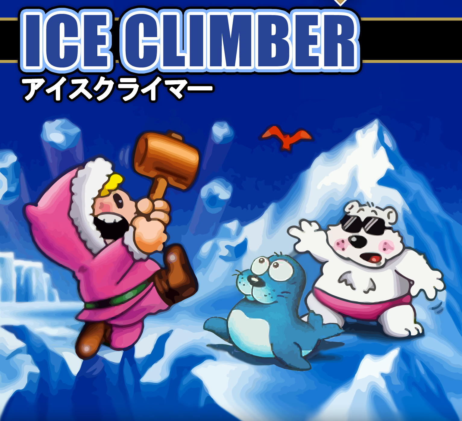  아이스 클라이머 - Ice Climber (치트코드 - FC / ファミコン)