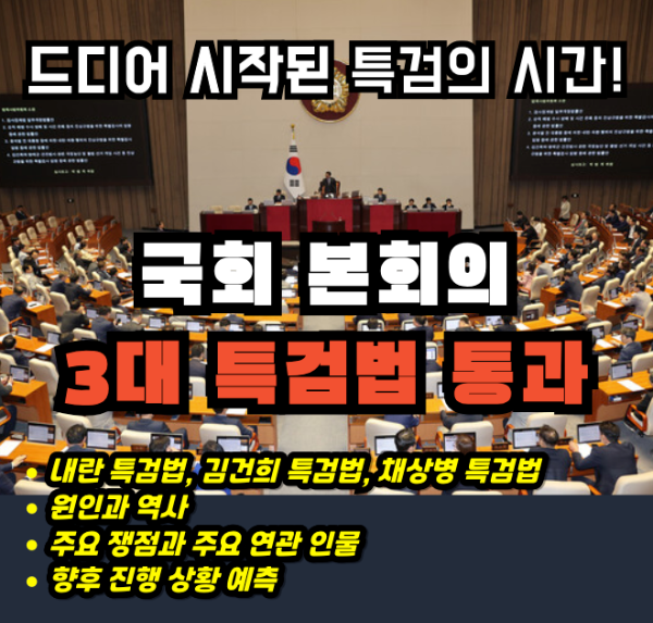 3대 특검법 총정리