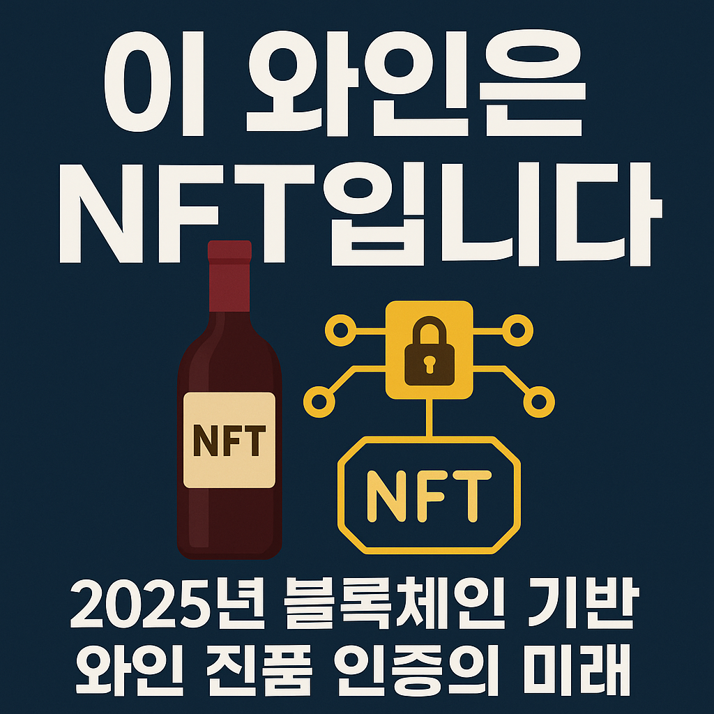 블록체인 기반 와인 진품 인증