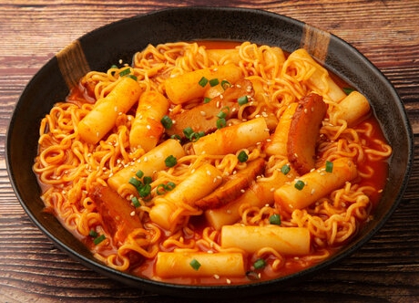 한국의 분식 라볶이