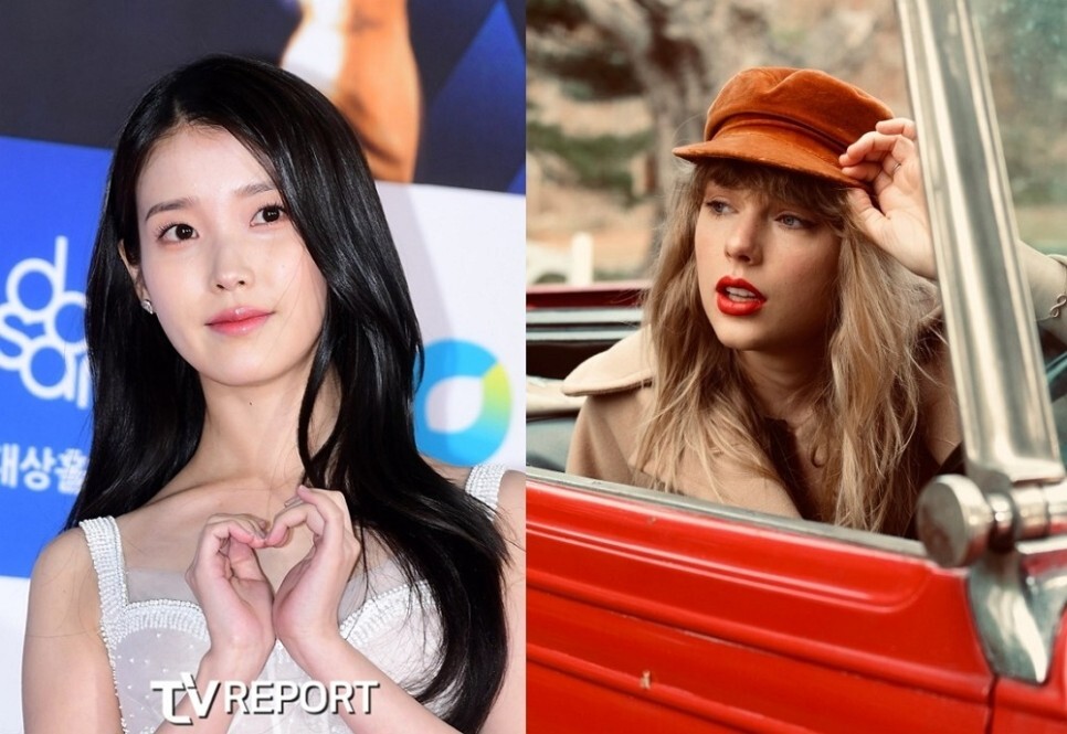  가수 아이유, '골든아워' 전성기를 이어가는 미국 가수 테일러 스위프트와 놀라운 평행이론