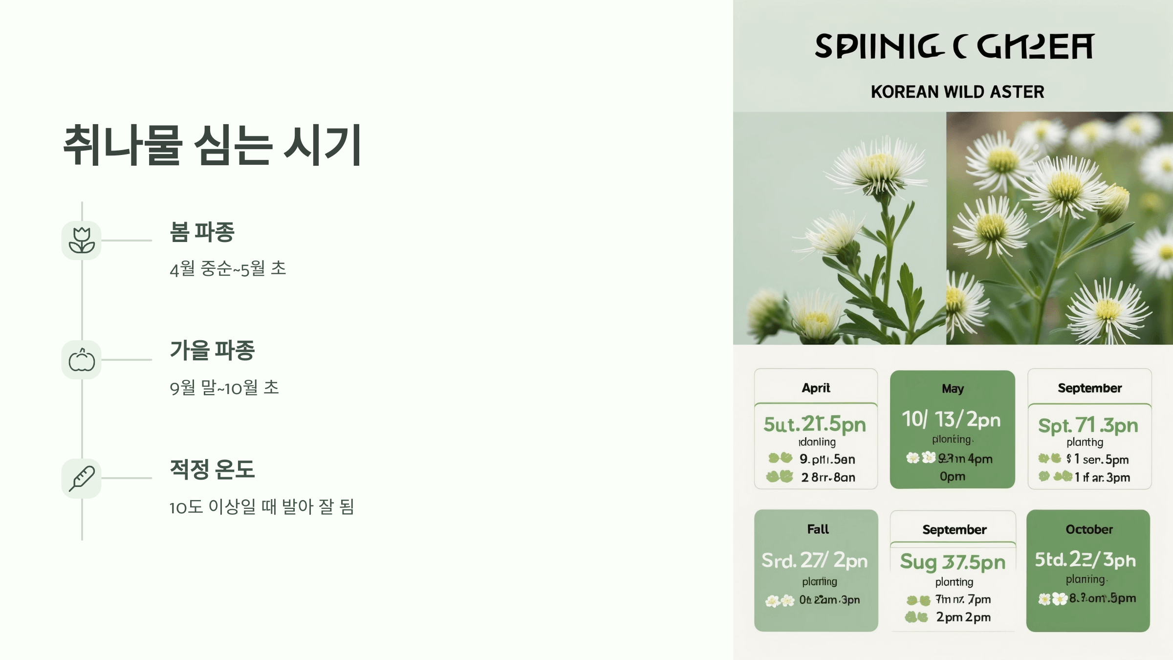취나물 사진입니다.