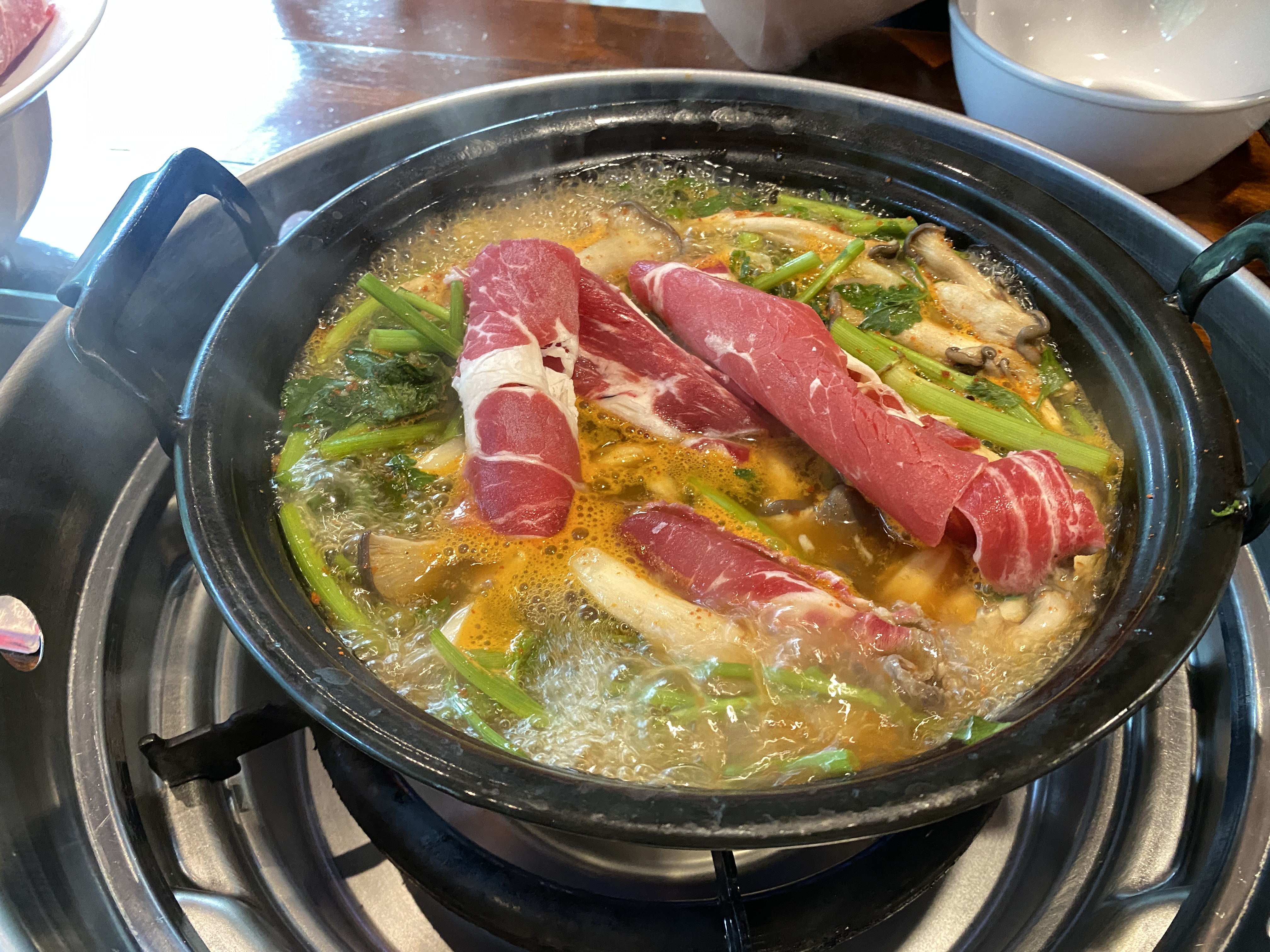  [양재동 맛집] 등촌샤브칼국수. 끊임 없이 먹게되는 마성의 샤브+칼국수+볶음밥!!