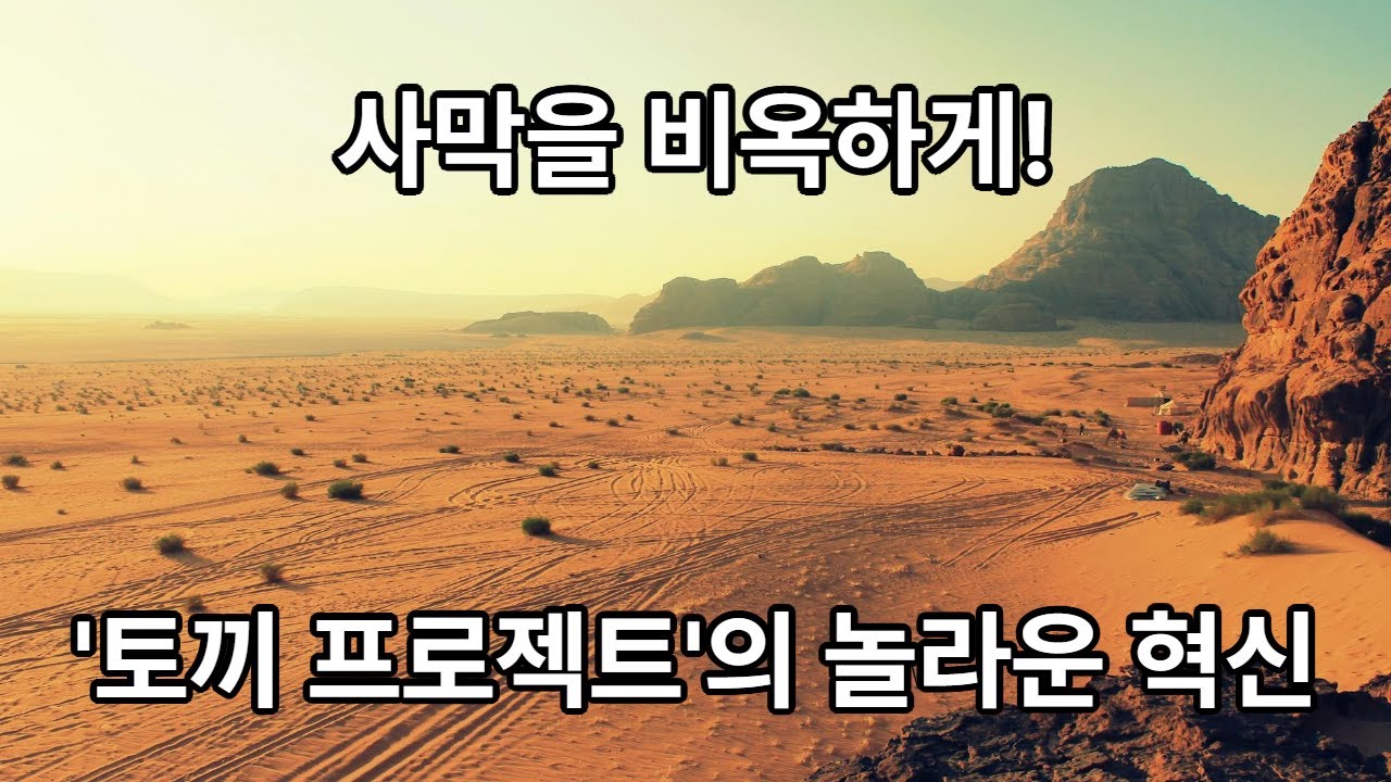 코부치 사막의 생명력