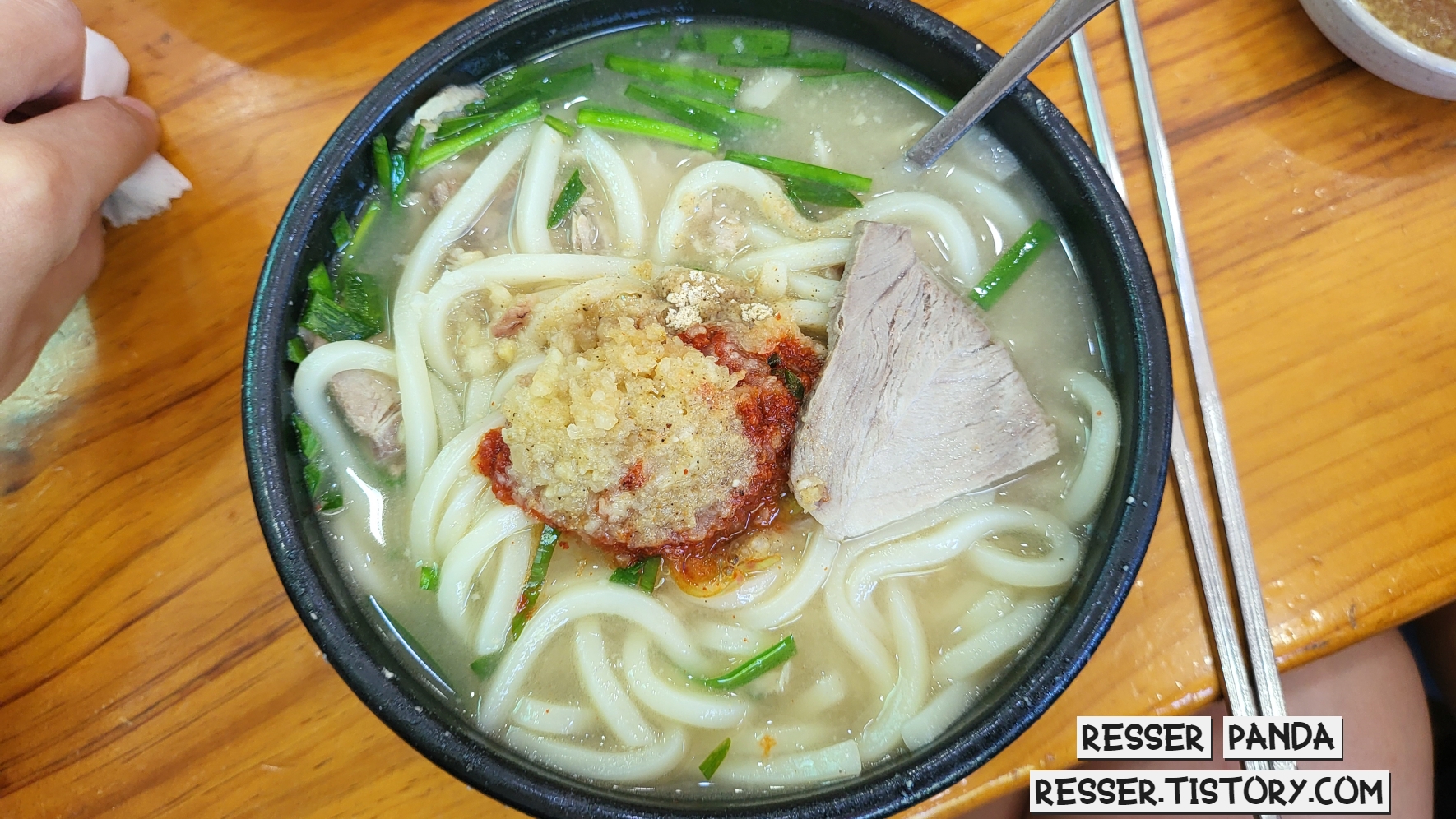  [사상 맛집] 줄서서 먹는 사상 '합천 일류 돼지국밥' 웨이팅 수제순대,  돼지우동 후기