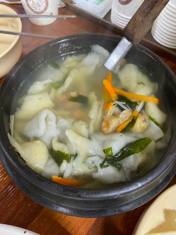 kbs2tv생생정보맛집오늘 전설의맛 얼큰수제비 응순가재골수제비