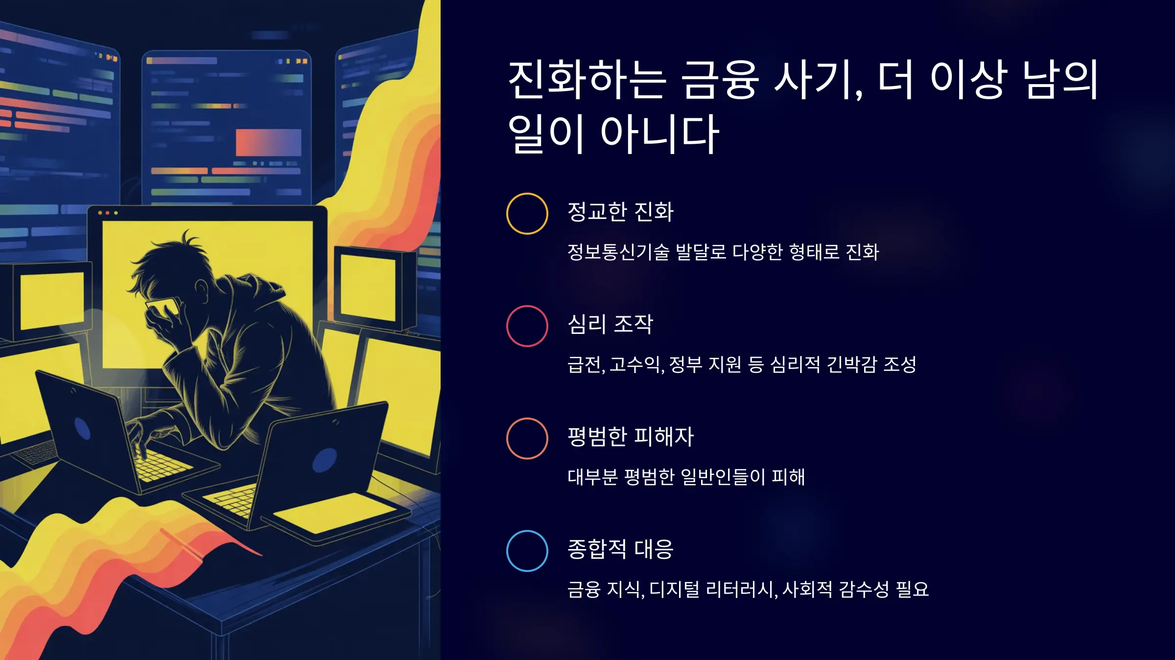진화하는 금융 사기, 더 이상 남의 일이 아니다