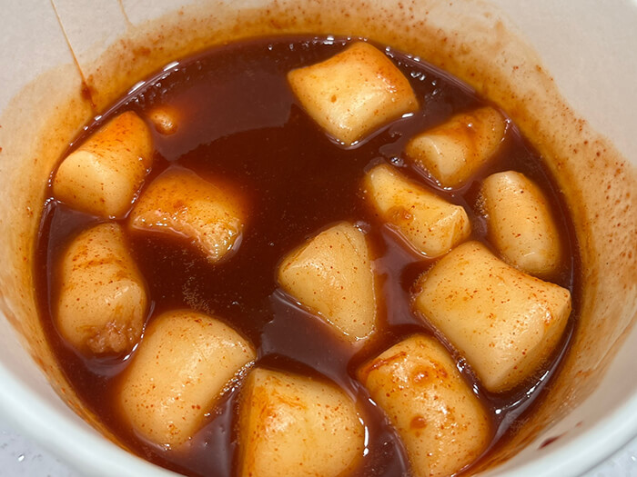 전자레인지-떡볶이