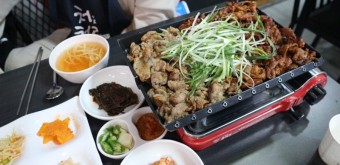 연탄불고기 오리양념불고기