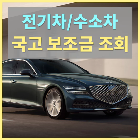 전기차국고보조금