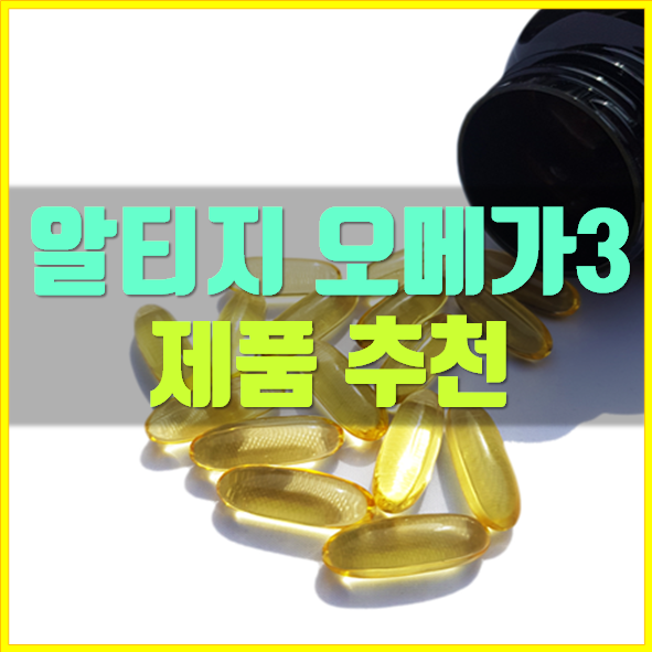  알티지 오메가3 추천