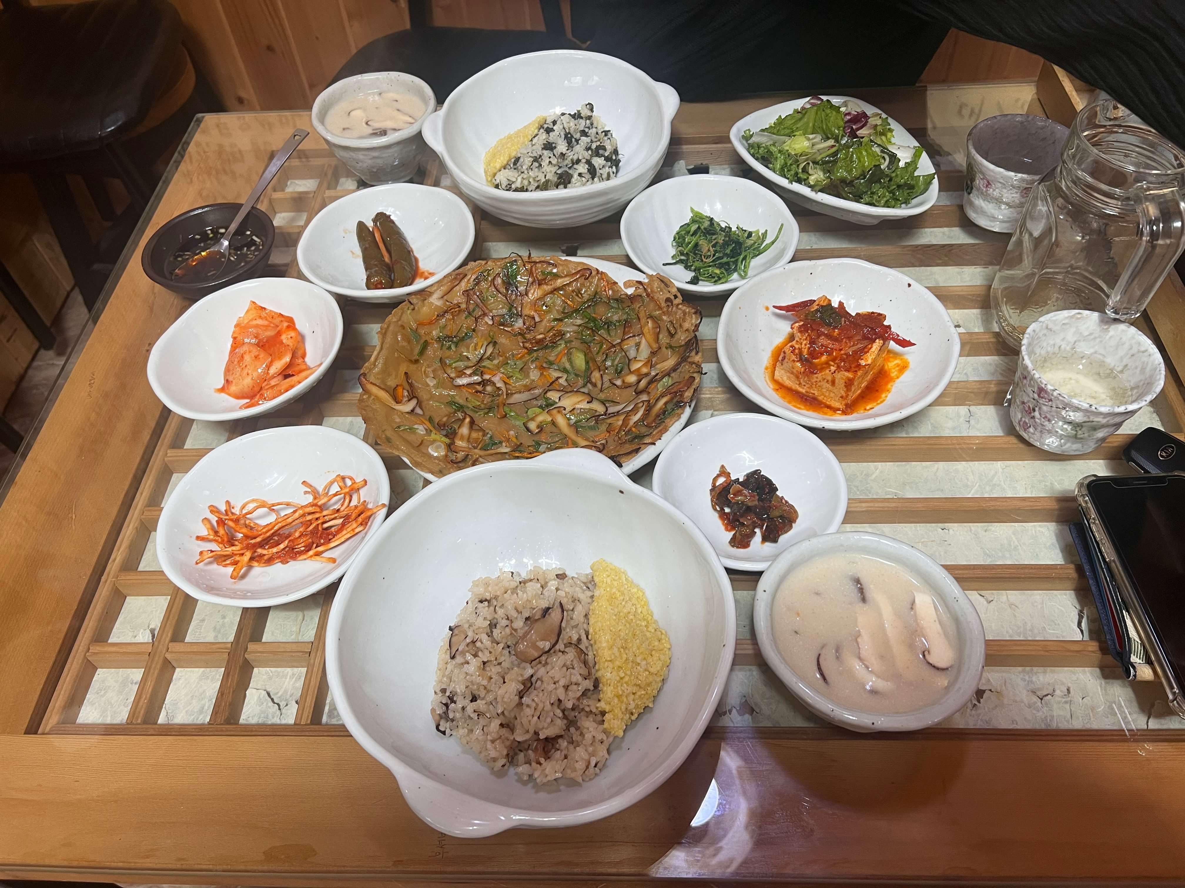민수랜드-정다운집 곤드레밥 표고밥 등