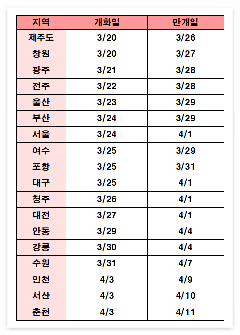 2024 벚꽃축제