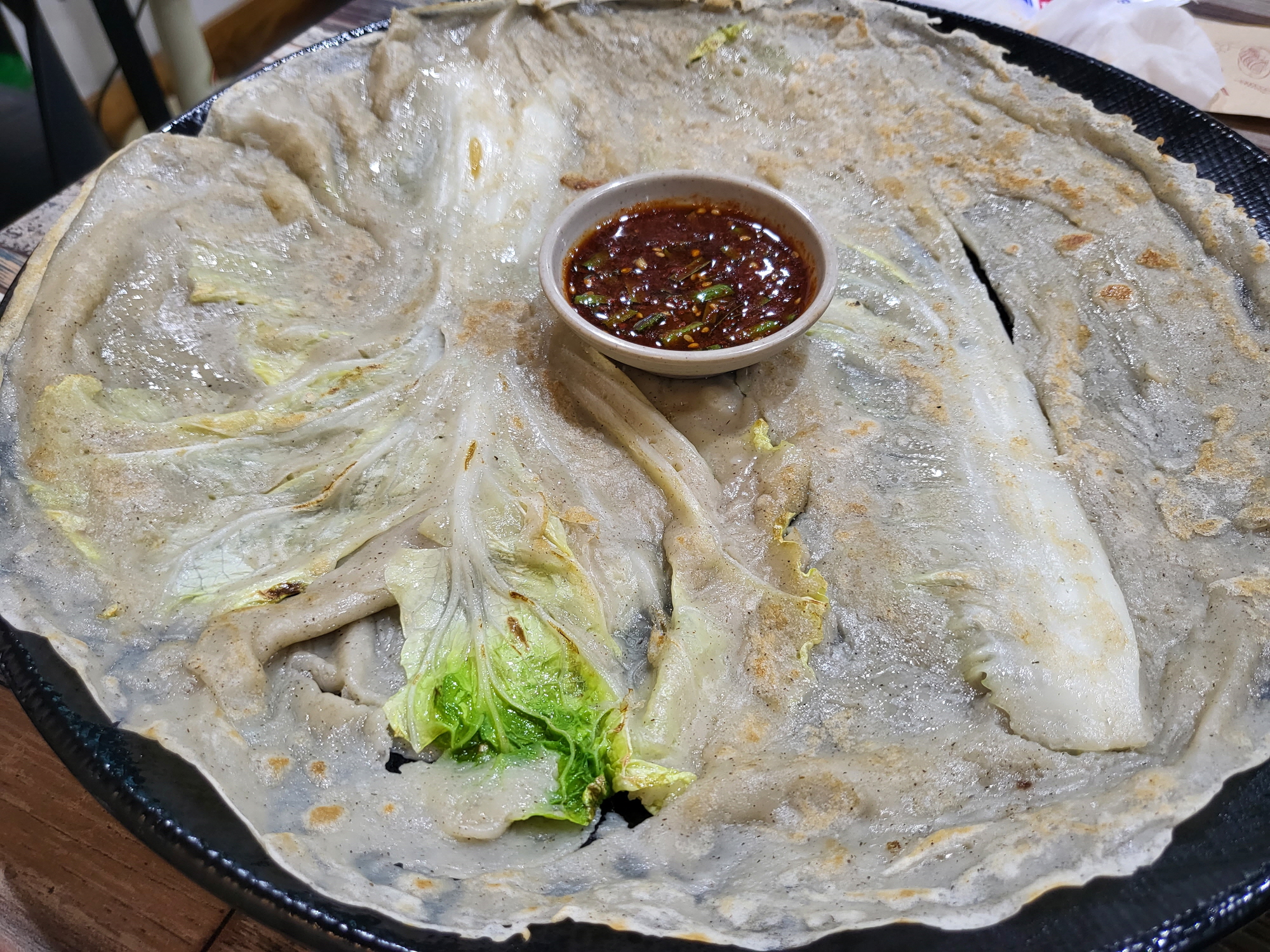 태백애물닭갈비 - 메밀배추전