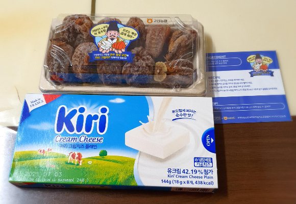  [끼리X고산농협] 끼리 크림치즈×곶감 구매 후기
