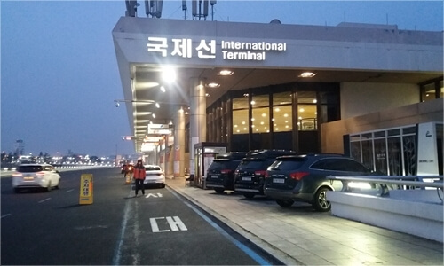 김포공항-국제선-주차대행-접수-구역