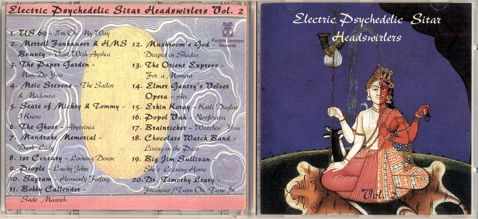 Electric Psychedelic Sitar Headswirlers Vol. 2