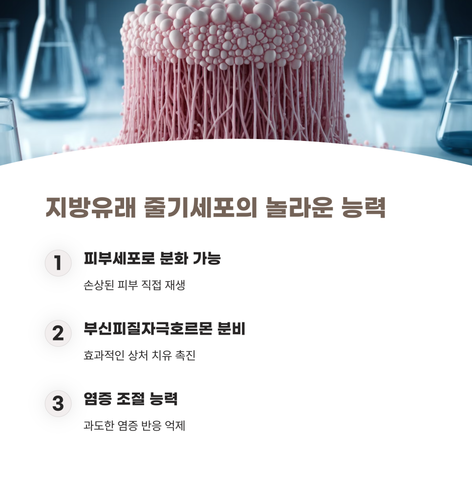 img 지방유래 줄기세포(ADSC)를 이용한 상처치유 – 희망의 치료법?