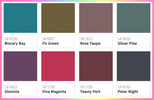 Viva Magenta-컬러 매치-컬러 매치-8 Styles-Second