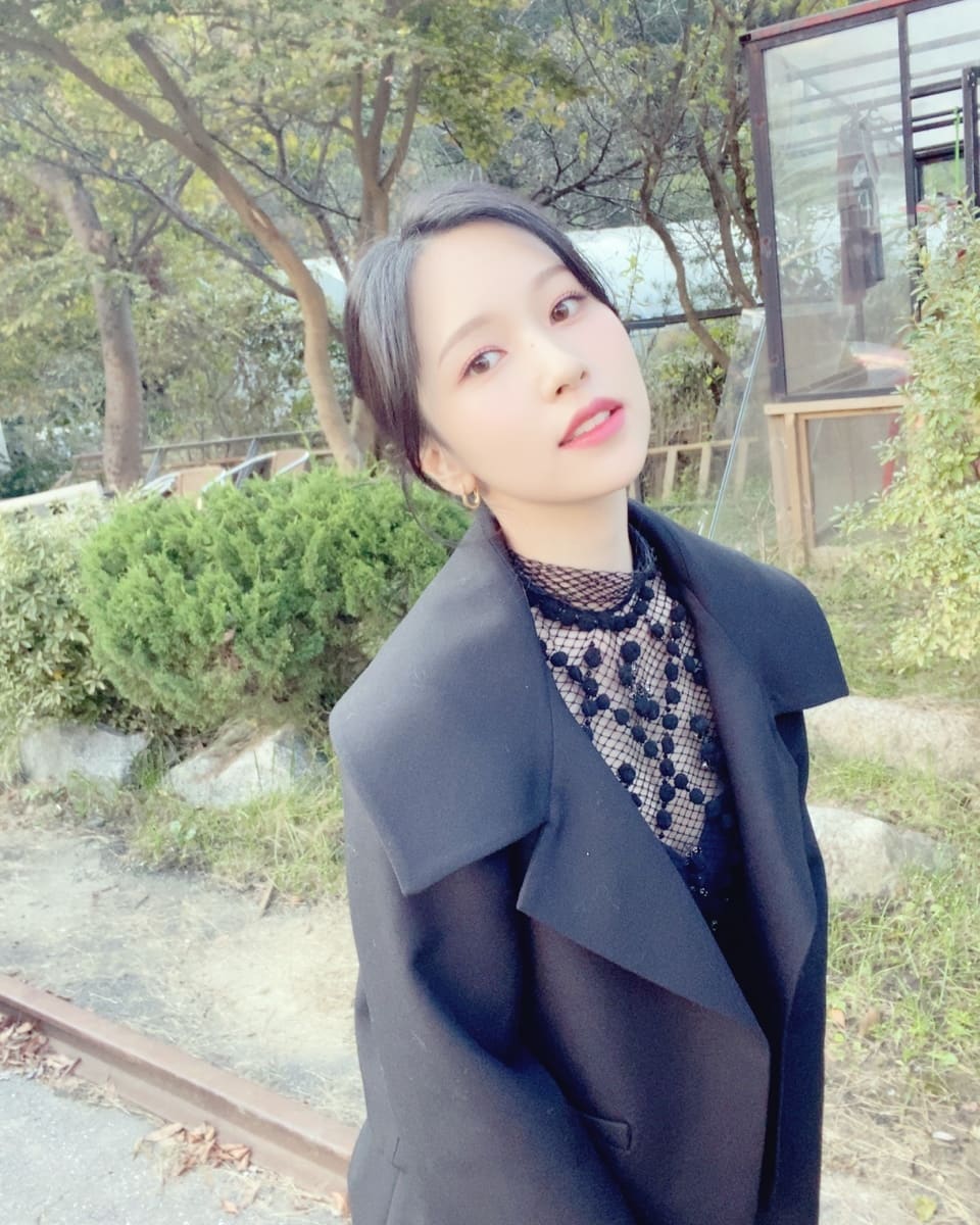  트와이스 미나 6주년 인스타그램 사진