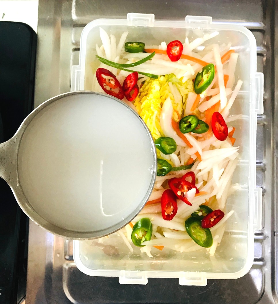 백김치 만드는법 백김치