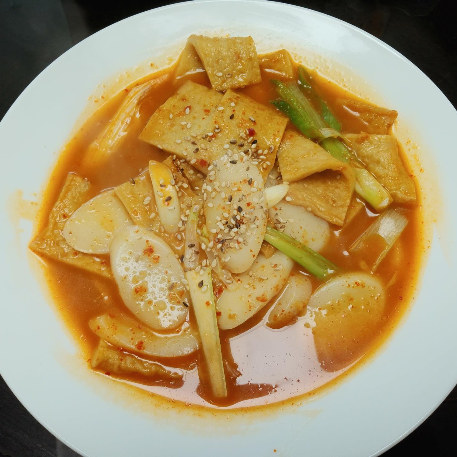 떡국떡으로 국물떡볶이 만들기
