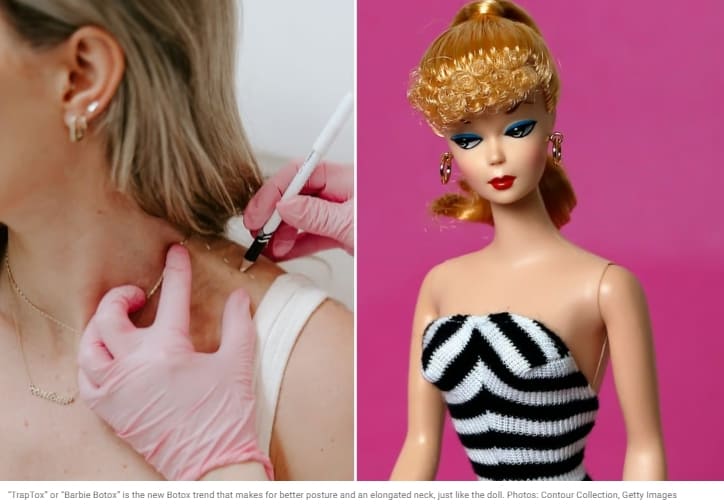 요즘 유행하는 &#39;바비 보톡스&#39;란 VIDEO: What is ‘Barbie Botox&#44;’ TikTok’s latest beauty obsession?