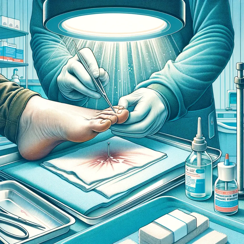 못에찔렸을때